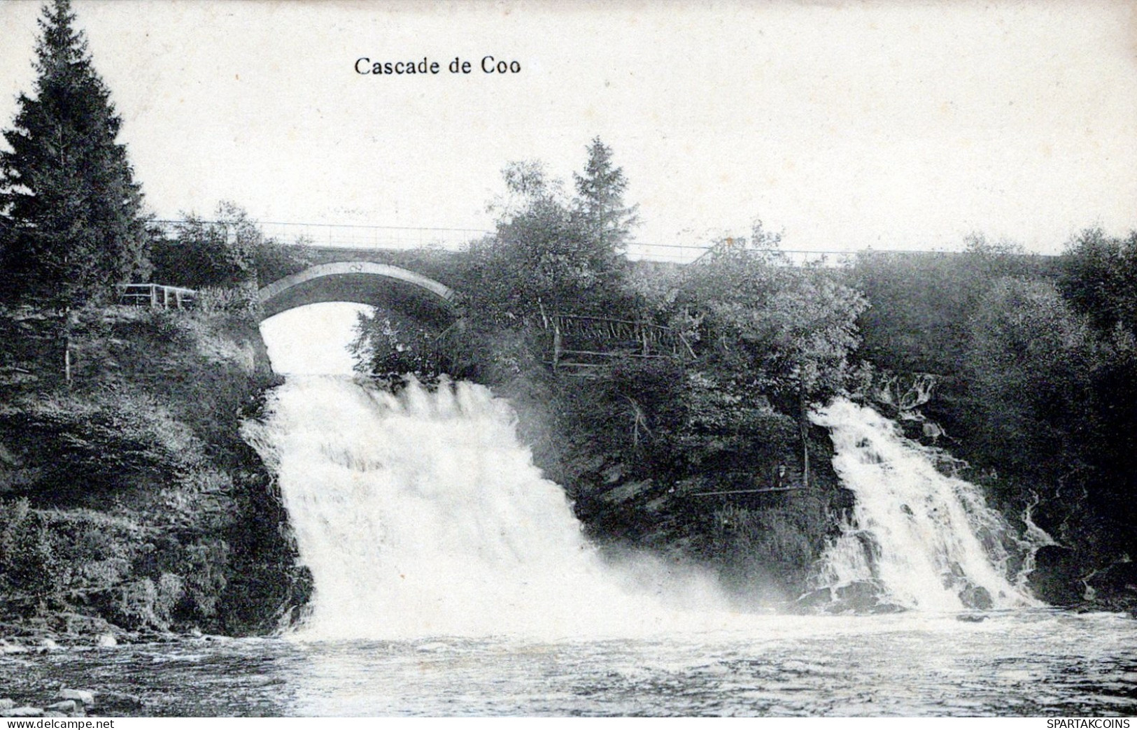 BELGIO COO WATERFALL Provincia Di Liegi Cartolina CPA Unposted #PAD153.IT - Stavelot