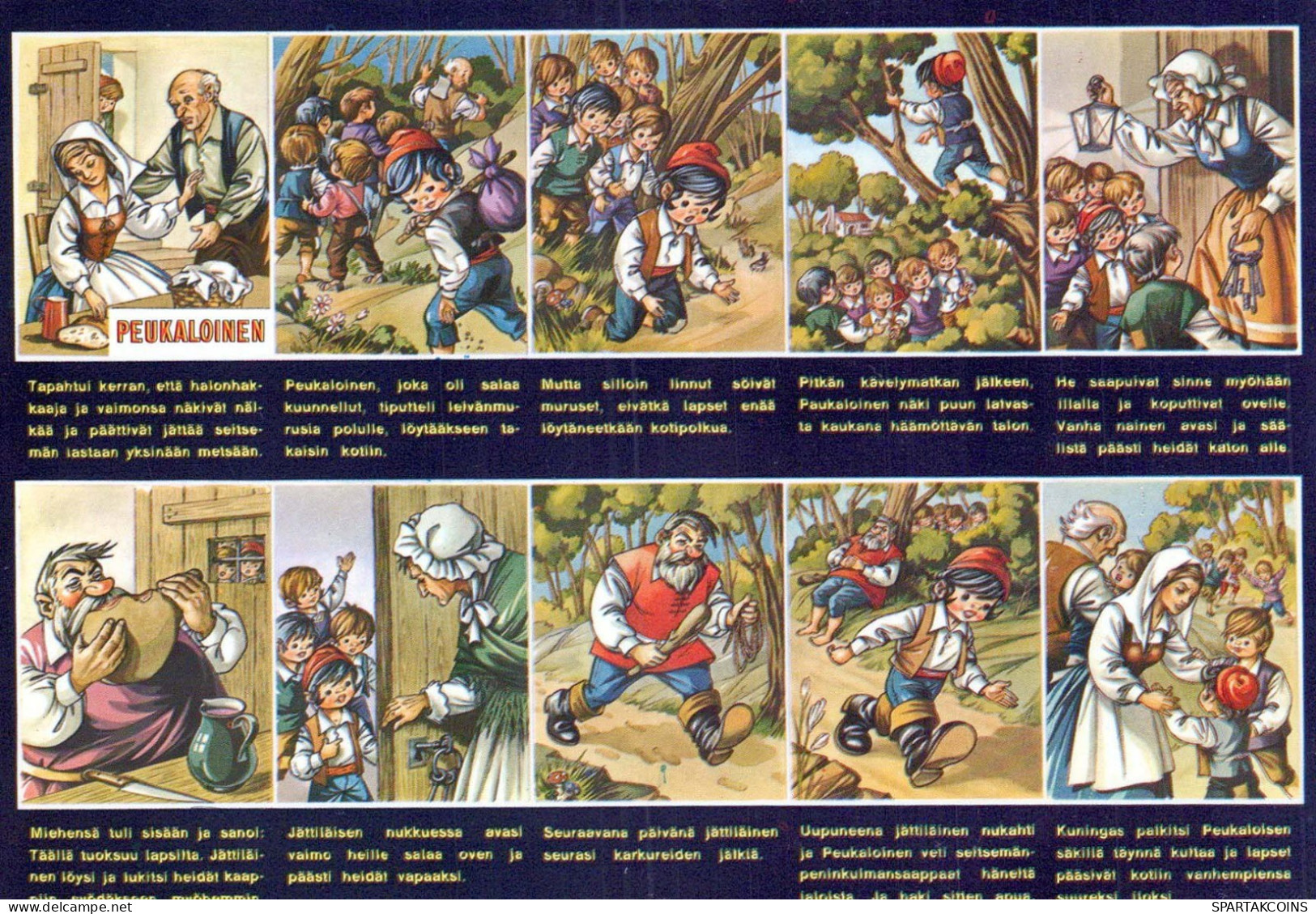 DISNEY CARTOON Vintage Cartolina CPSM #PBV591.IT - Scenes & Landscapes