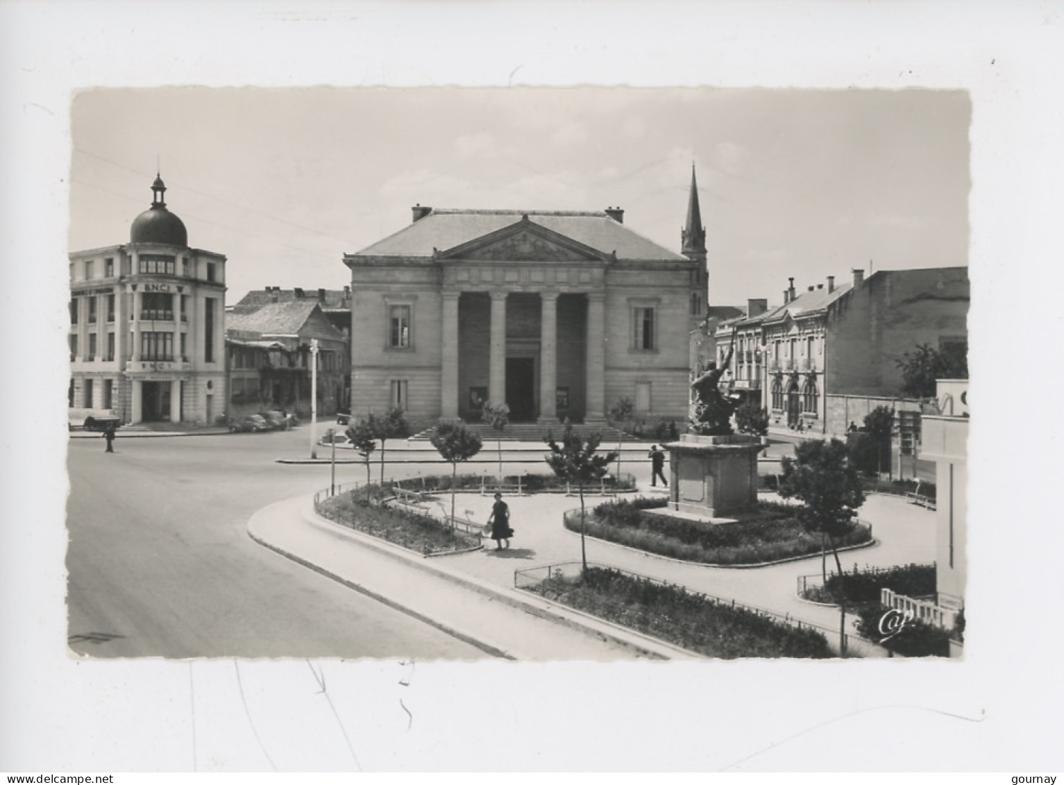 Bergerac, Vue Vers Le Palais De Justice (cap) - Bergerac