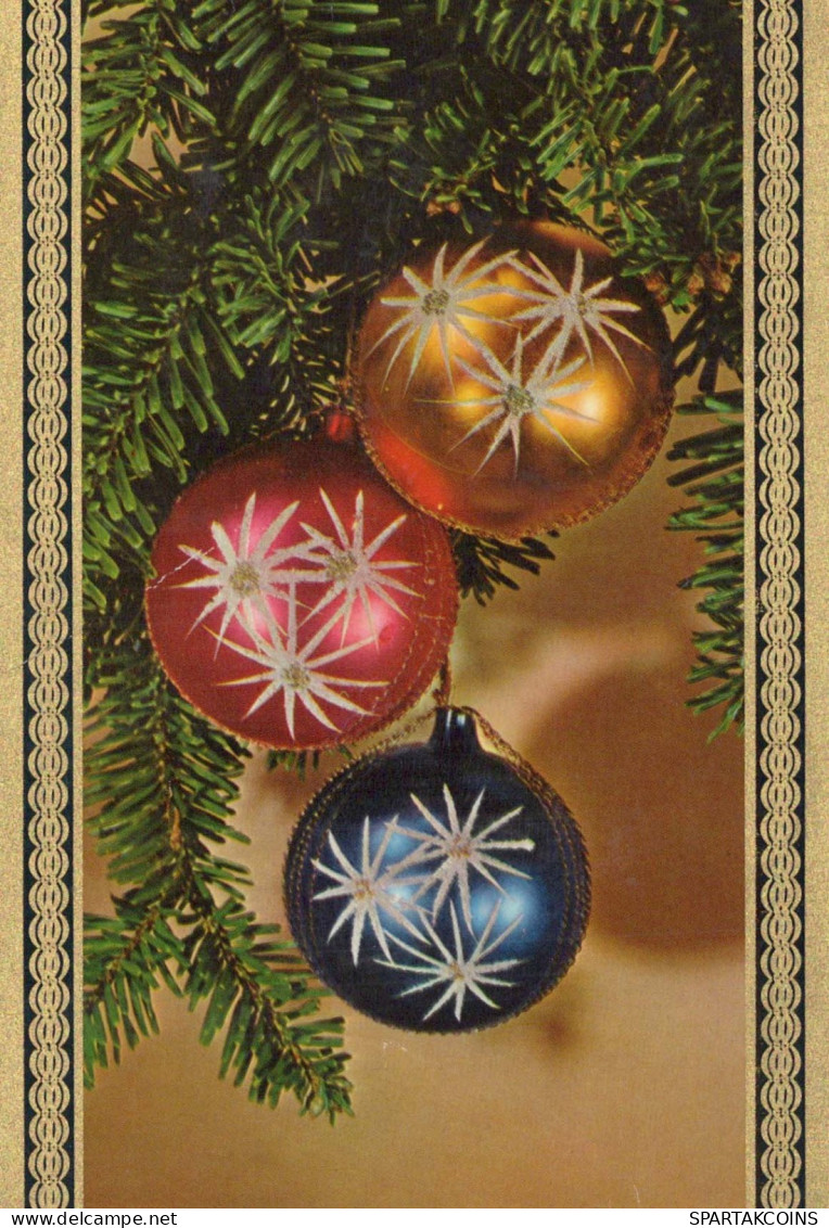 Buon Anno Natale Vintage Cartolina CPSM #PAT517.IT - Neujahr