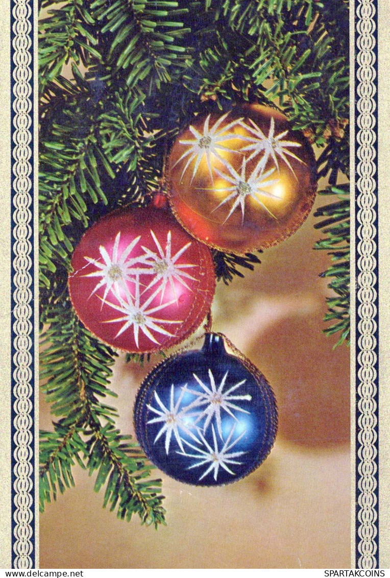 Buon Anno Natale Vintage Cartolina CPSM #PAT517.IT - Neujahr