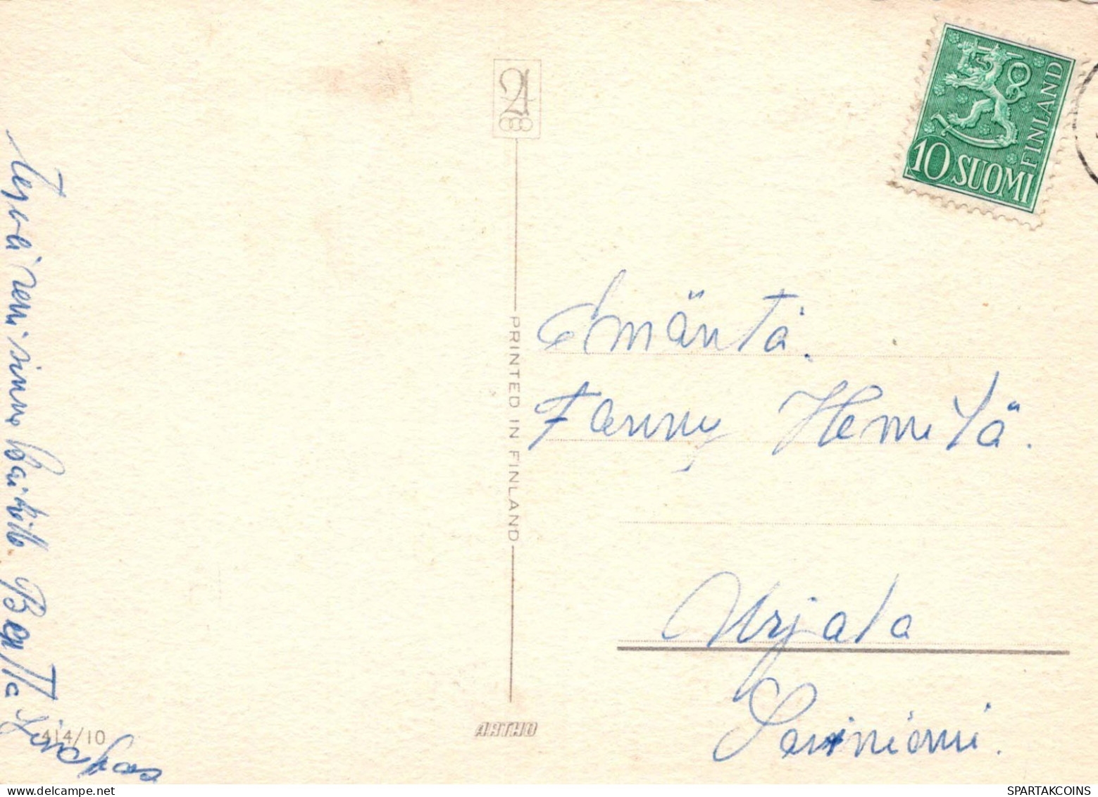 FIORI Vintage Cartolina CPSM #PAR859.IT - Fiori