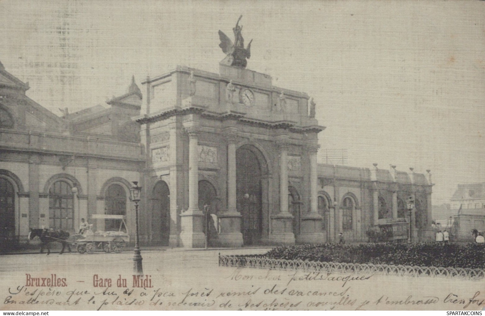 BELGIEN BRÜSSEL Postkarte CPA #PAD730.DE - Bruxelles-ville