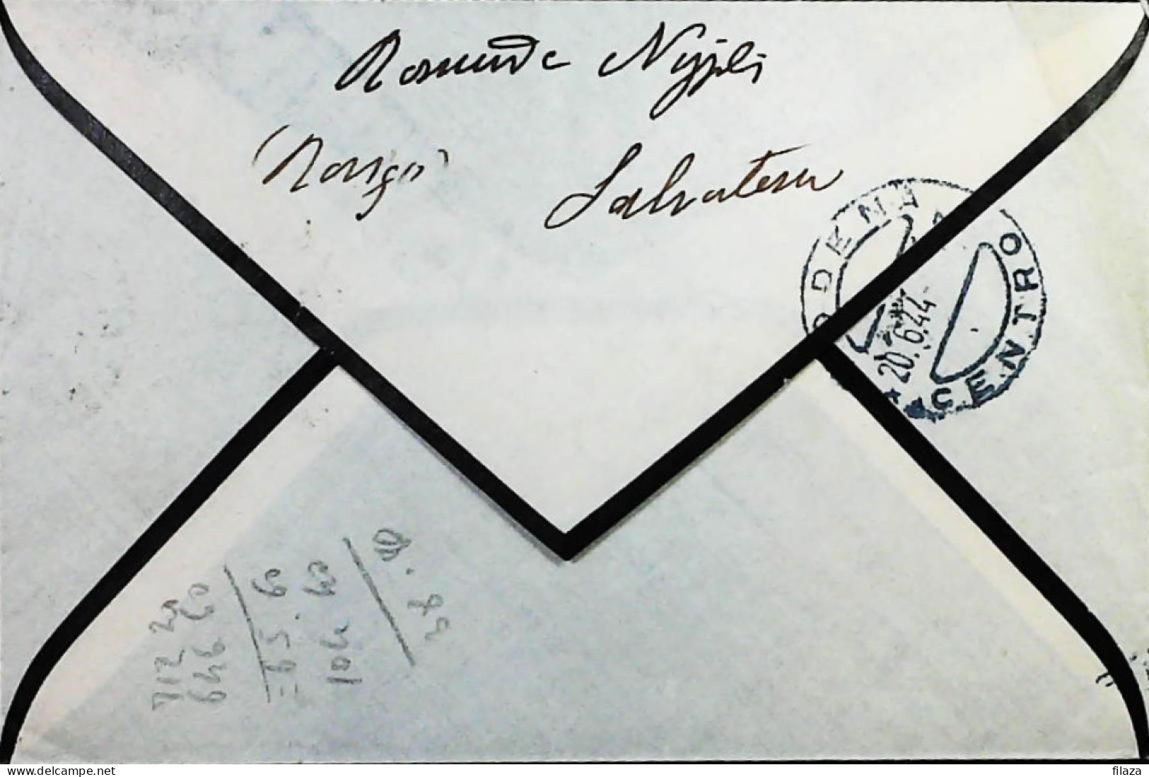 RSI 1943 - 1945 Lettera / Cartolina Da Badia Polesine (Rovigo) - S7504 - Poststempel