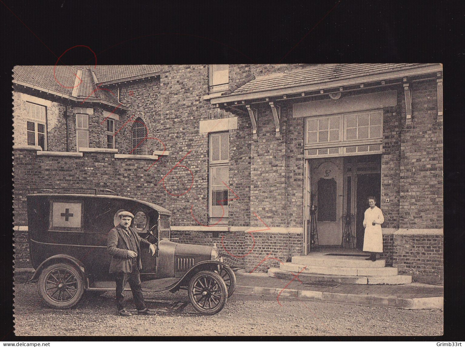 Hynsdaele (Renaix) - Sanatorium Provincial - L'Ambulance - Postkaart - Renaix - Ronse