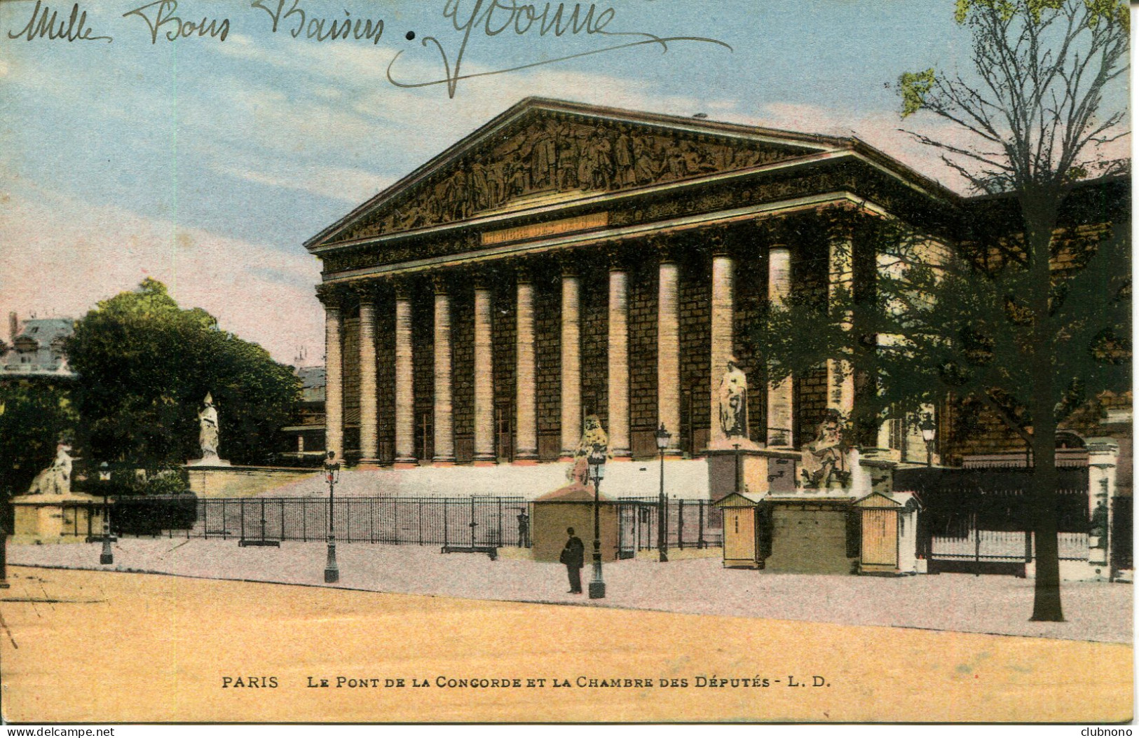 CPA - PARIS - PONT DE LA CONCORDE ET CHAMBRE DES DEPUTES - Other Monuments