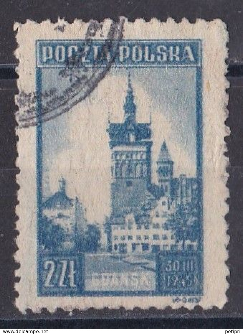 Pologne - République 1944 - 1960   Y & T N °  451  Oblitéré - Usati