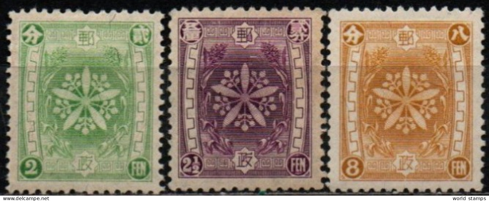 MANDCHOURIE 1936-7 * - 1932-45 Manchuria (Manchukuo)