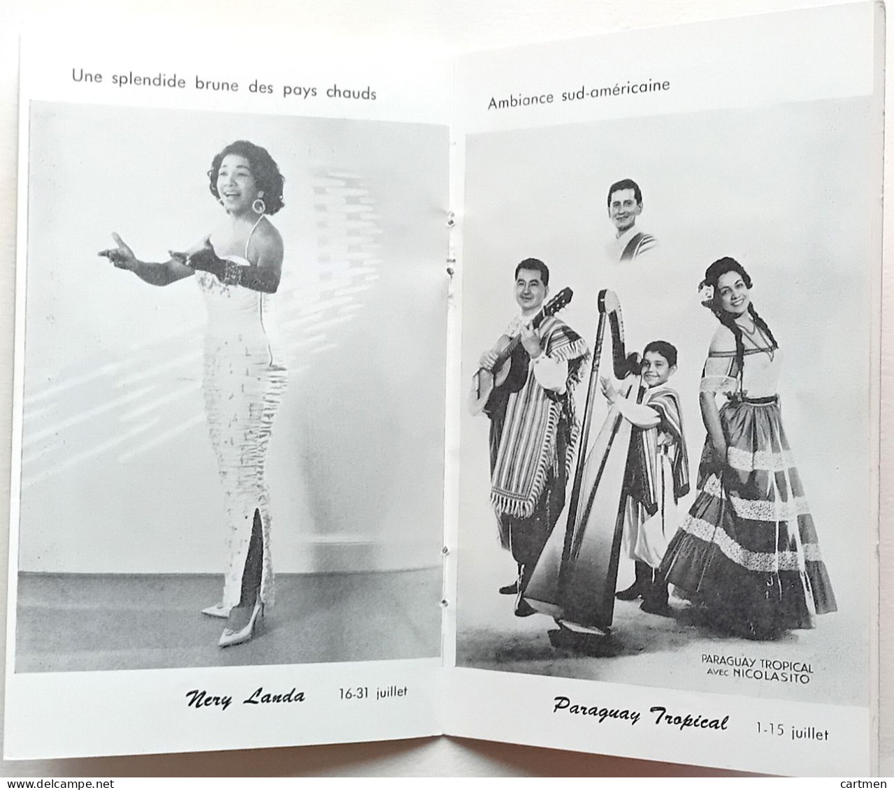 LUXEMBOURG CIRQUE SPECTACLE THEATRE CHARL'YS PROGRAMME 1962 - Programmes