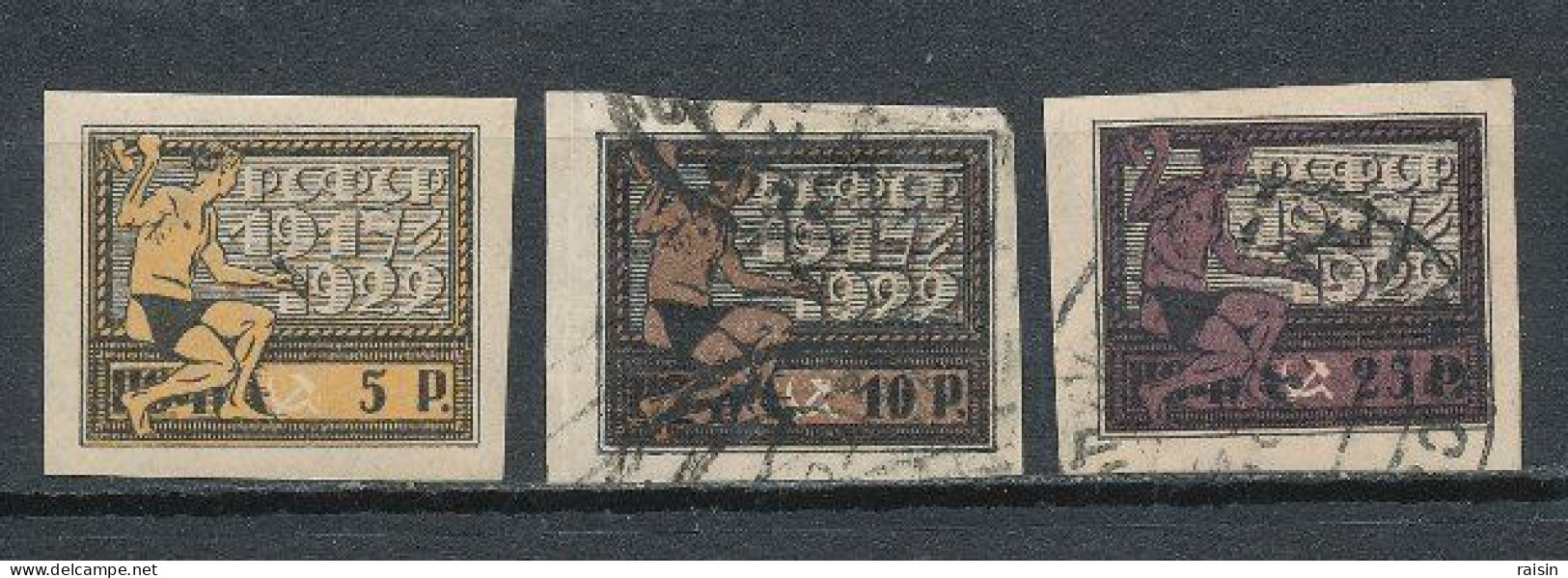 Russie 1922  Yvert 1670-72 - Used Stamps