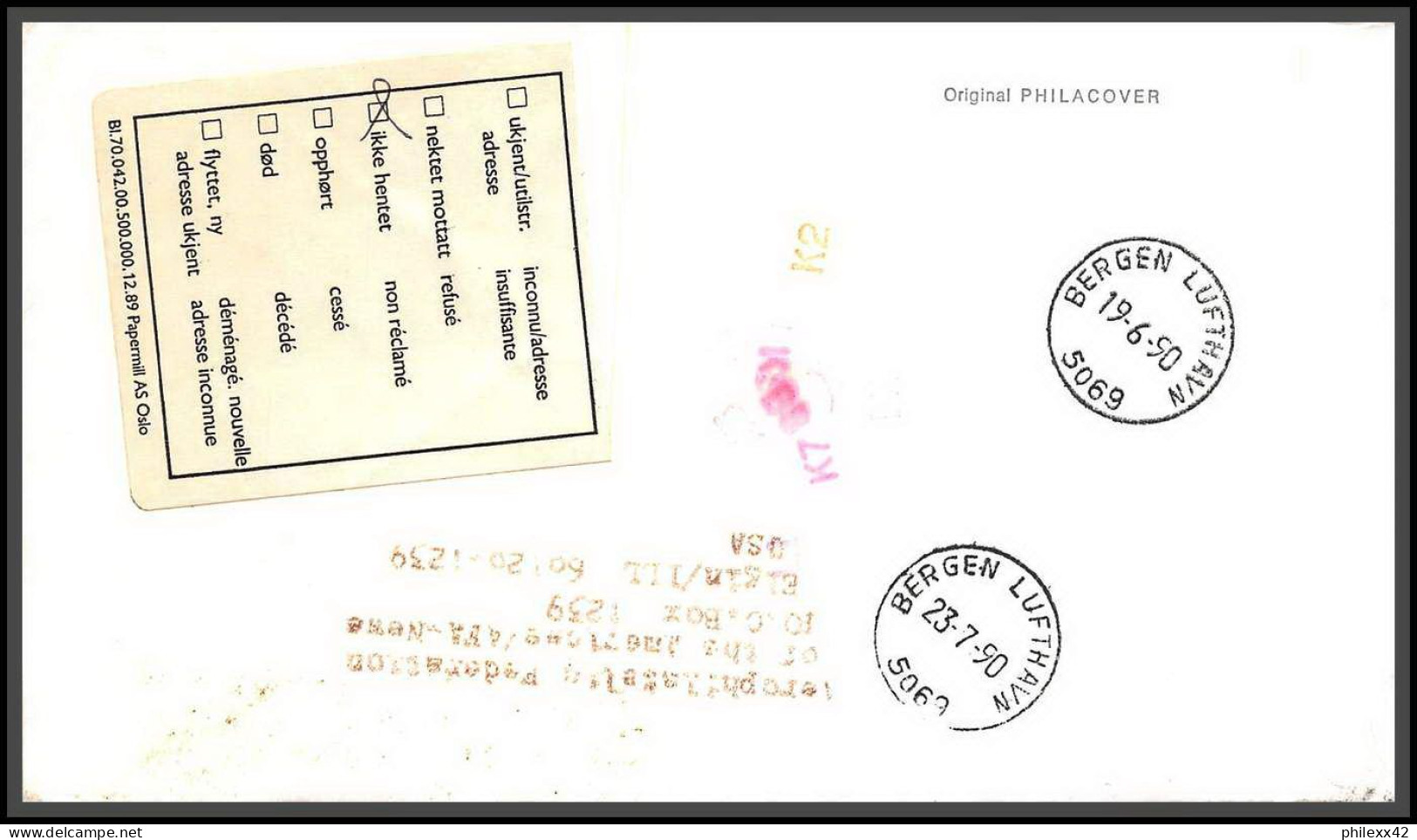 12703 Graf Zeppelin 10/6/1989 Essen Wien Austria Premier Vol First Flight Lettre Airmail Cover Allemagne Germany Bund - Zeppelines