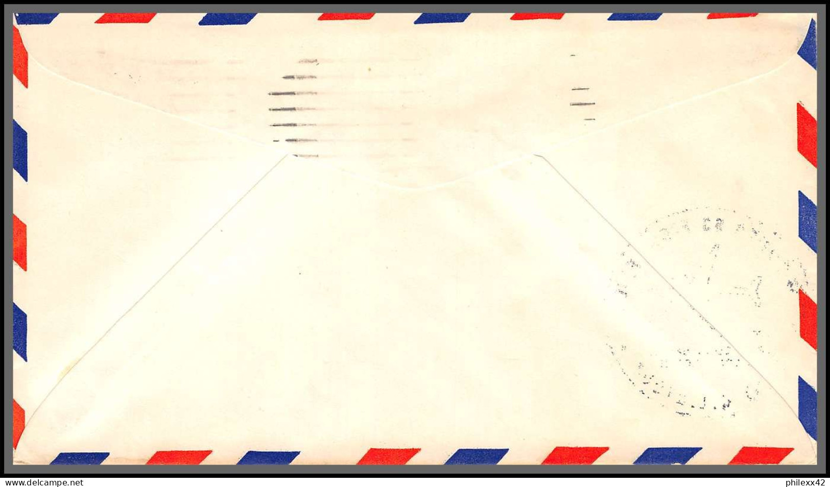 12528 Super 63 Long Beach Pilot Stout Long Beach 10/4/1967 Premier Vol First Flight Lettre Airmail Cover Usa Aviation - 3c. 1961-... Lettres