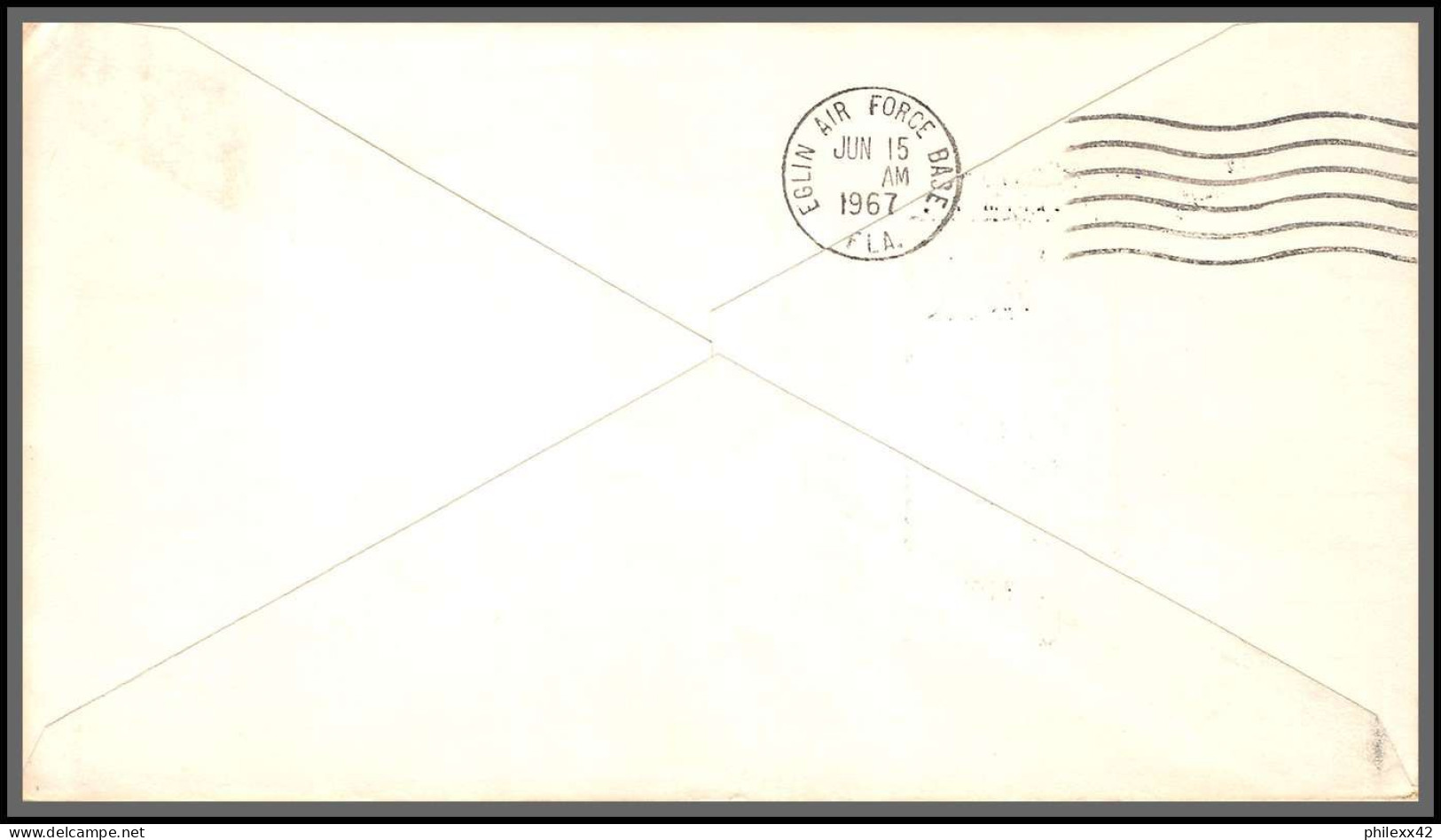 12504 Am 98 Atlanta 15/6/1967 Inauguration Premier Vol First Flight Lettre Jet Air Mail Service Cover Usa Aviation - 3c. 1961-... Lettres