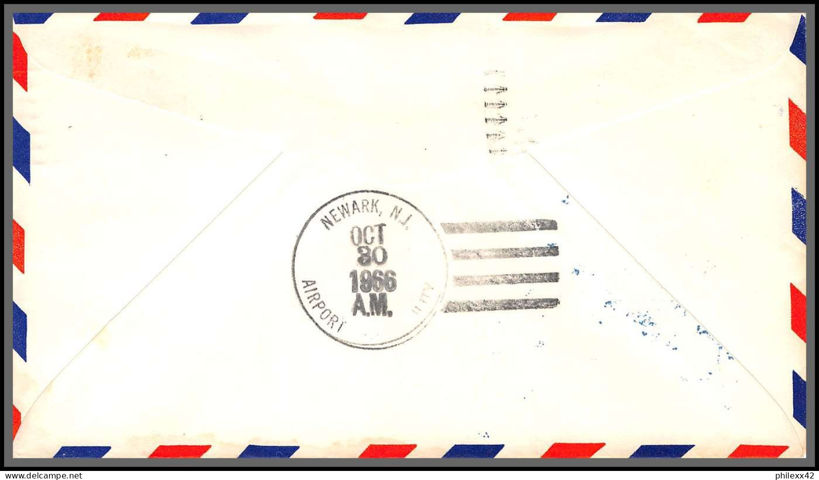 12498 Am 1 Huntsville 30/10/1966 Premier Vol First Flight Lettre Airmail Cover Usa Aviation - 3c. 1961-... Lettres