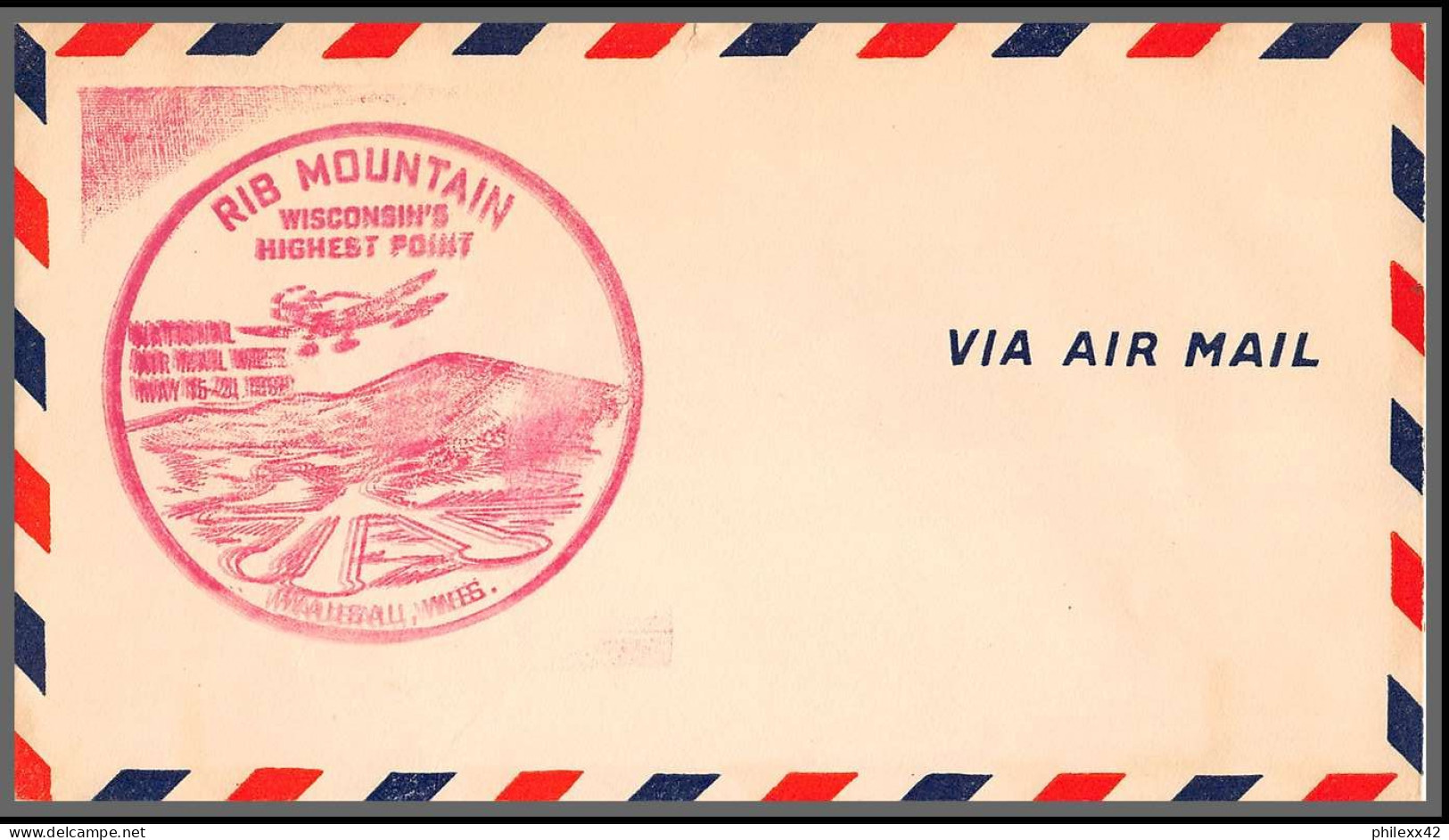 12742 lot de 18 lettres documents premier vol first flight lettre airmail cover usa aviation