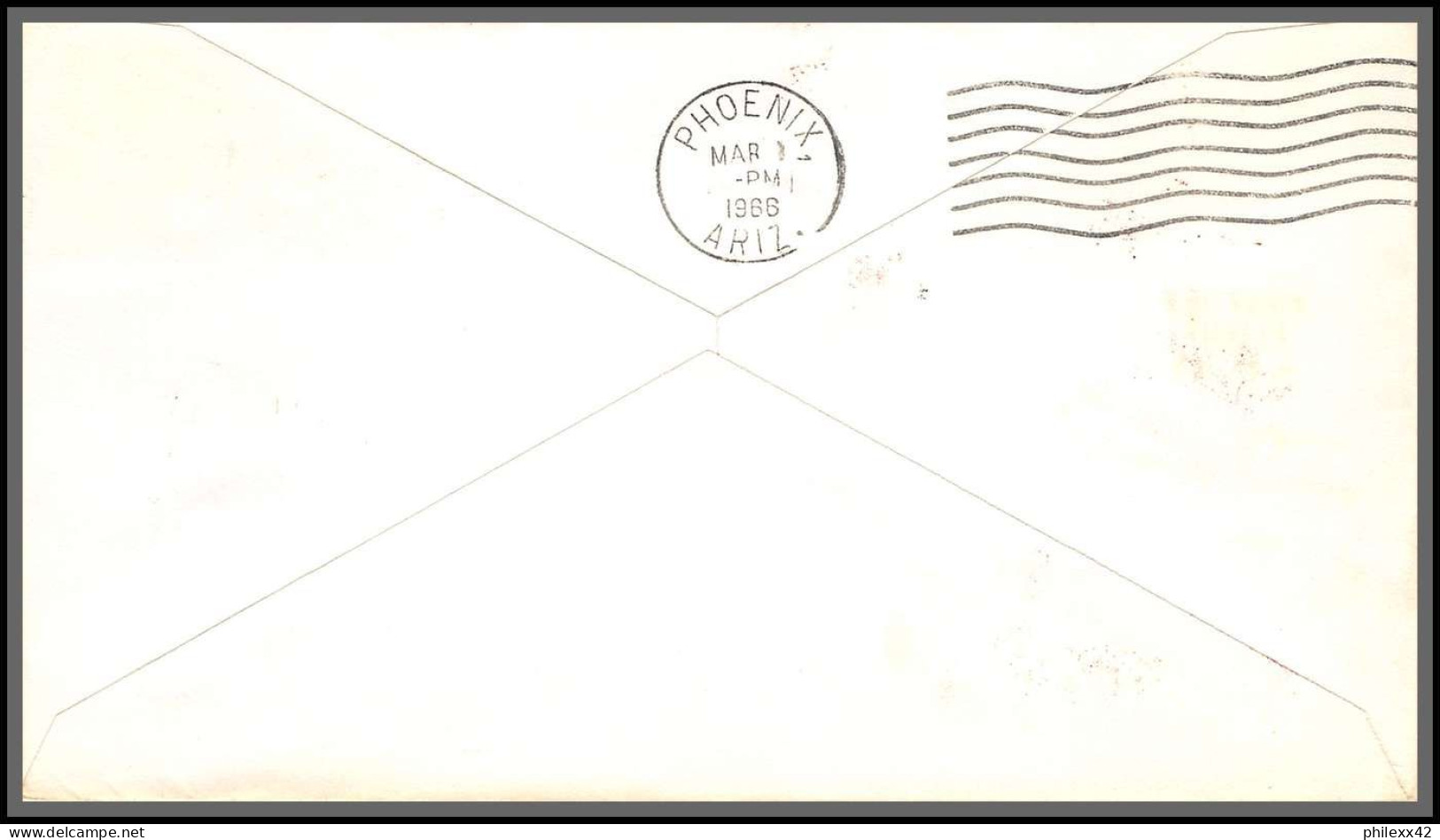 12442 Am 105 Reno Nevada 1/3/1966 Premier Vol First Jet Flight Lettre Airmail Cover Usa Aviation - 3c. 1961-... Cartas & Documentos