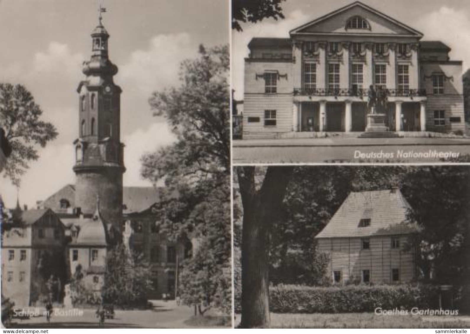 19894 - Weimar U.a. Nationaltheater - Ca. 1955 - Weimar