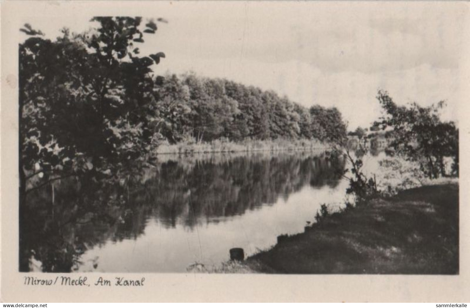 86977 - Mirow - Am Kanal - 1954 - Neubrandenburg