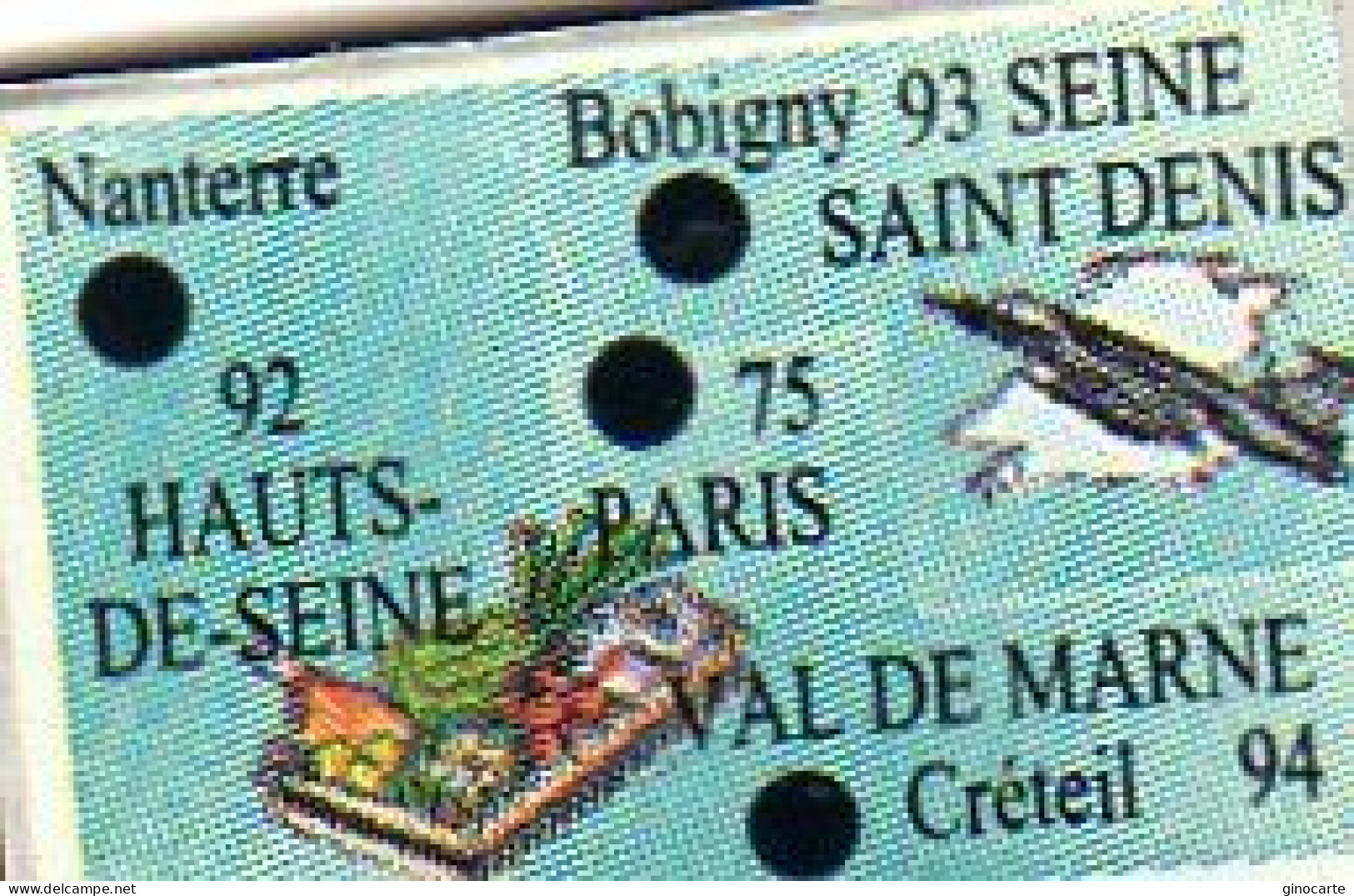 Magnets Magnet Le Gaulois Departement France 75 92 93 94 Paris - Tourisme