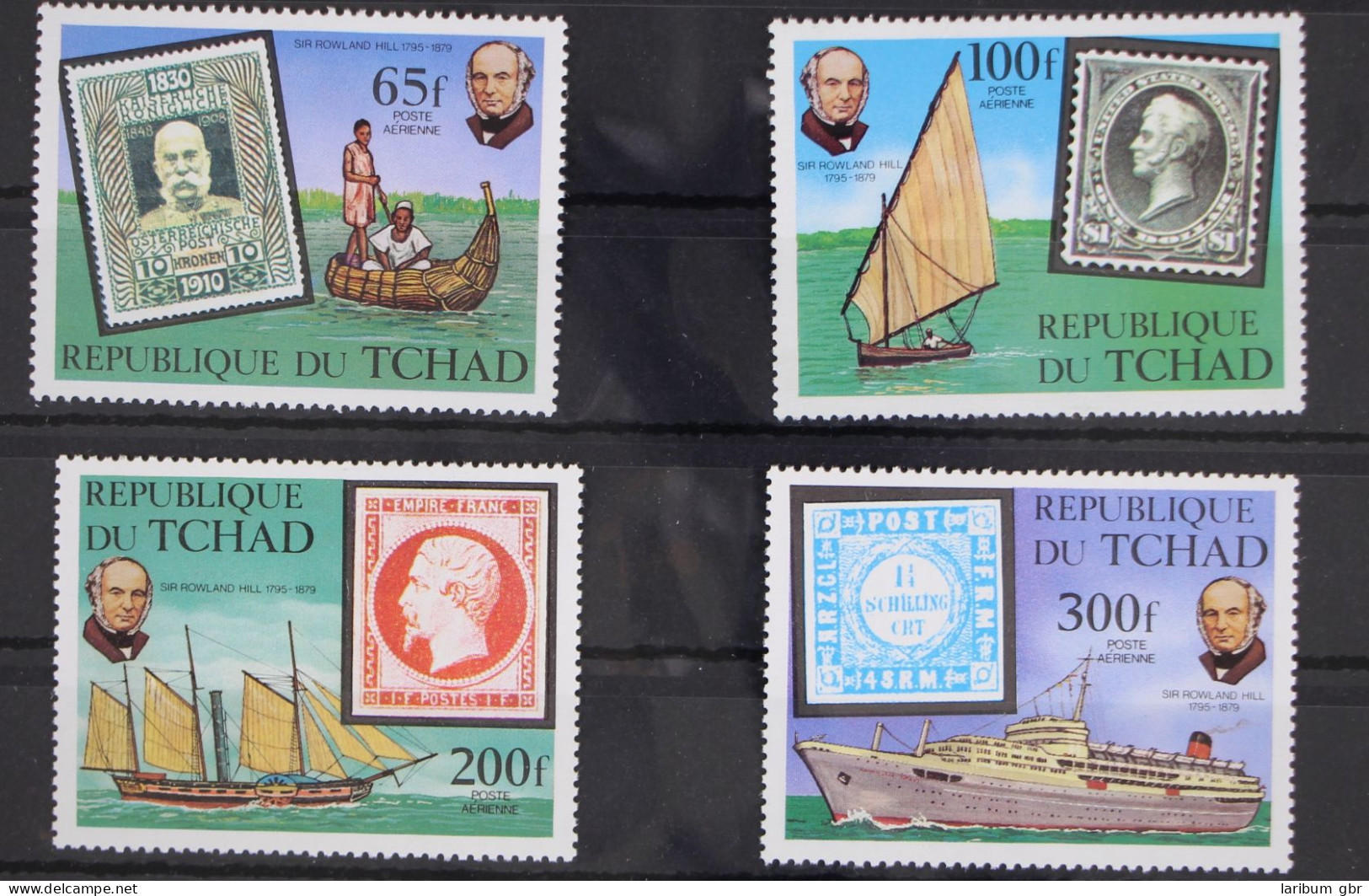 Tschad 872-875 Postfrisch Schifffahrt #GN217 - Tschad (1960-...)