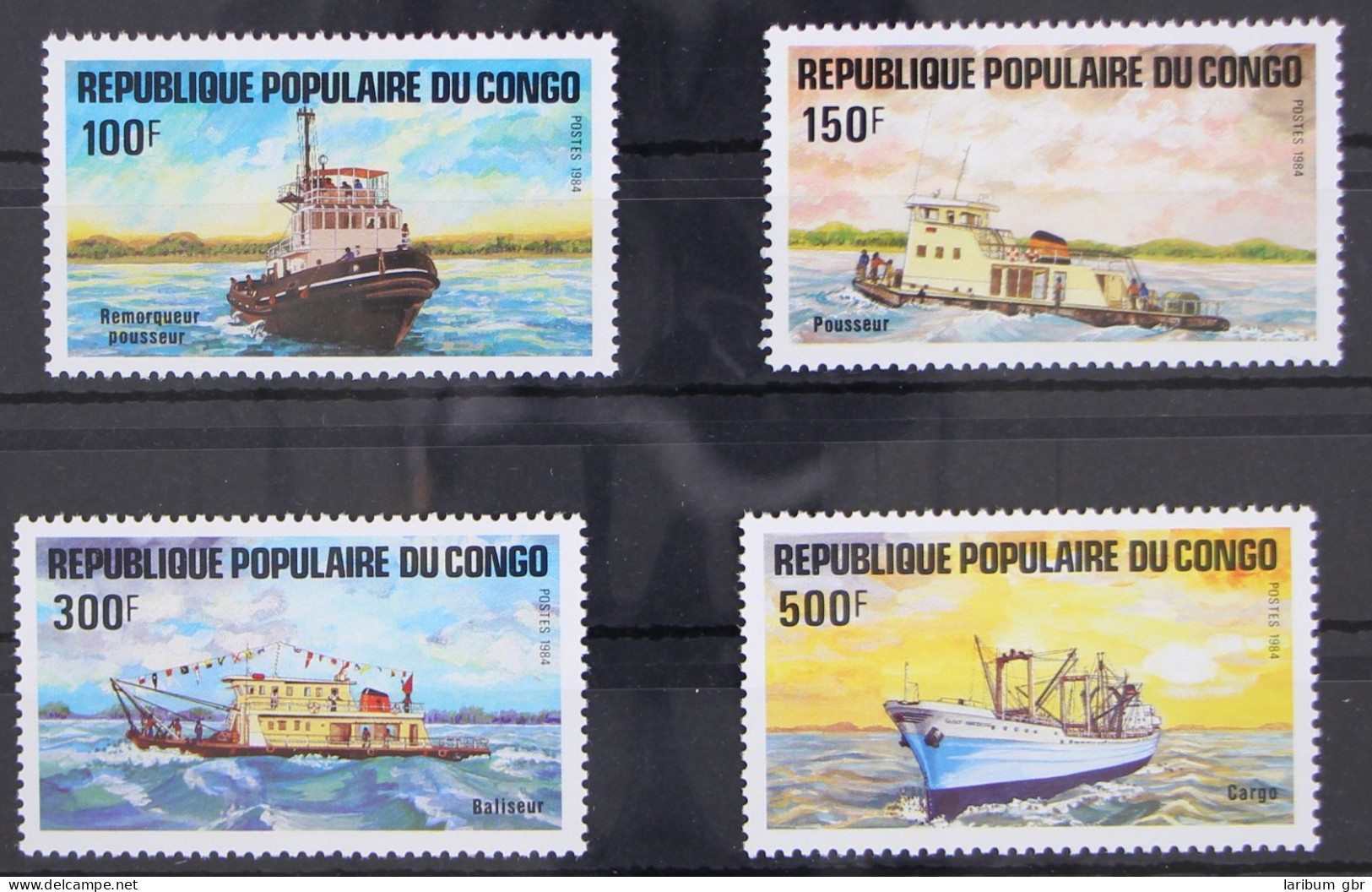 Kongo 967-970 Postfrisch Schifffahrt #GN233 - Altri & Non Classificati