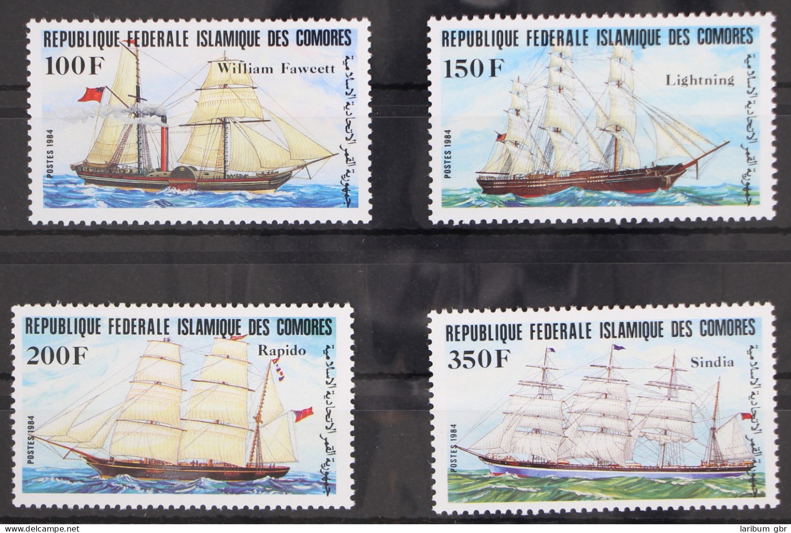 Komoren 718-721 Postfrisch Schifffahrt #GN241 - Komoren (1975-...)