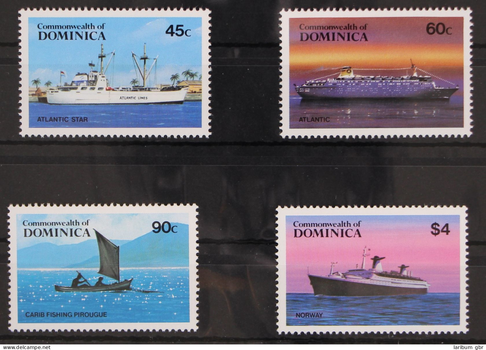 Dominica 856-859 Postfrisch Schifffahrt #GN244 - Dominique (1978-...)