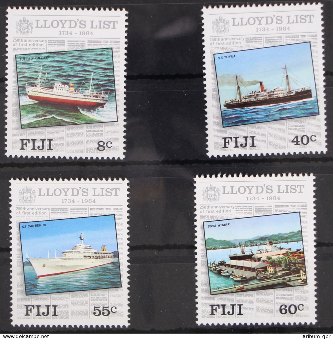 Fidschi Inseln 499-502 Postfrisch Schifffahrt #GN192 - Fidji (1970-...)