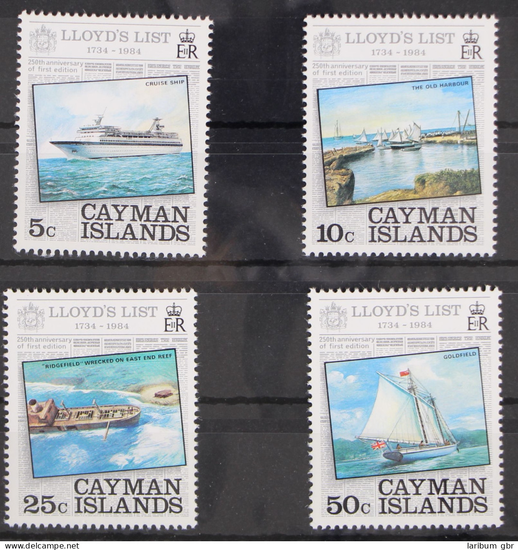 Cayman Islands 526-529 Postfrisch Schifffahrt #GN200 - Iles Caïmans