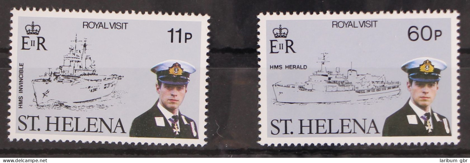 St. Helena 400-401 Postfrisch Schifffahrt #GN221 - Sint-Helena