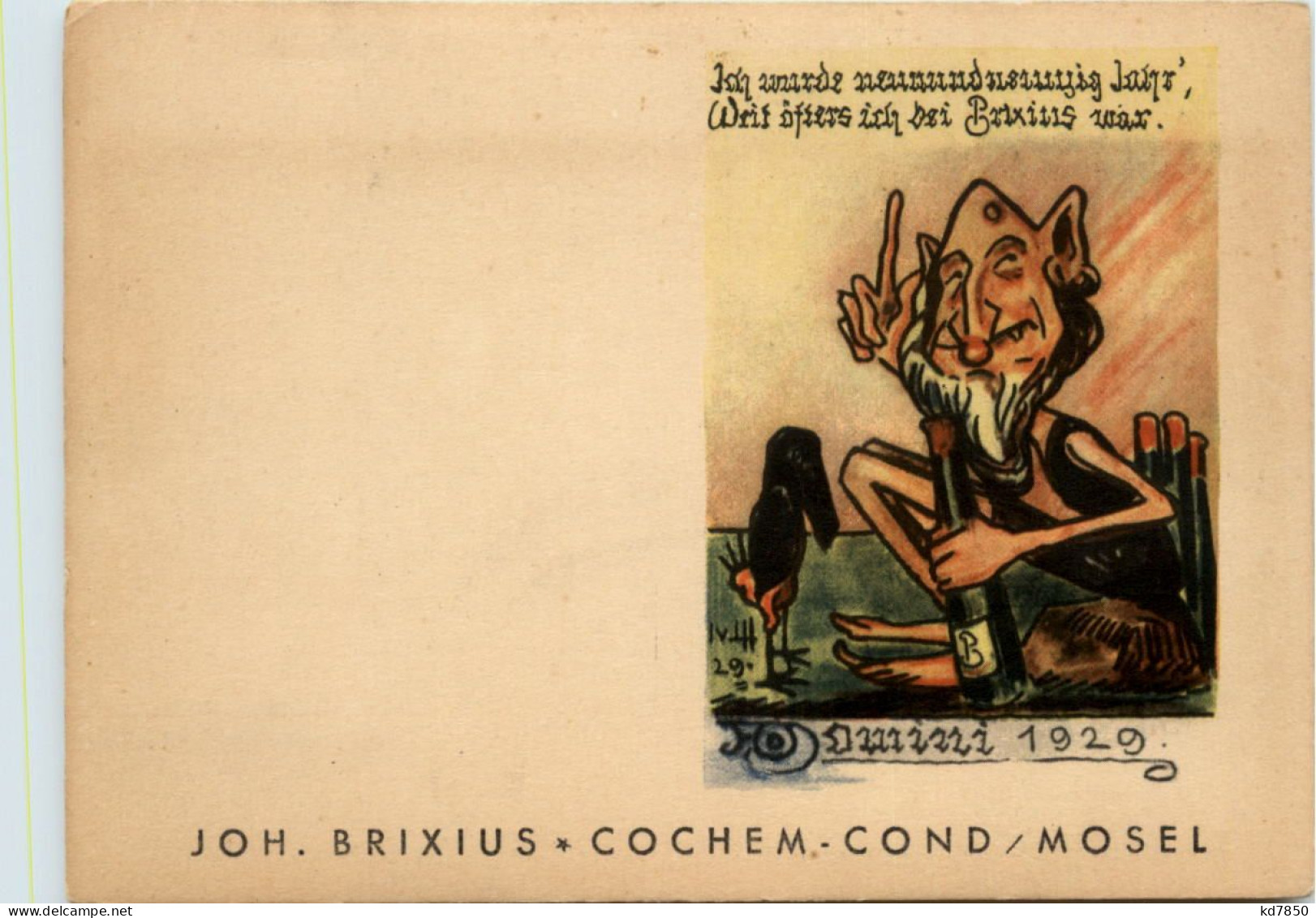 Cochem-Cond/Mosel, Joh. Brixius - Cochem