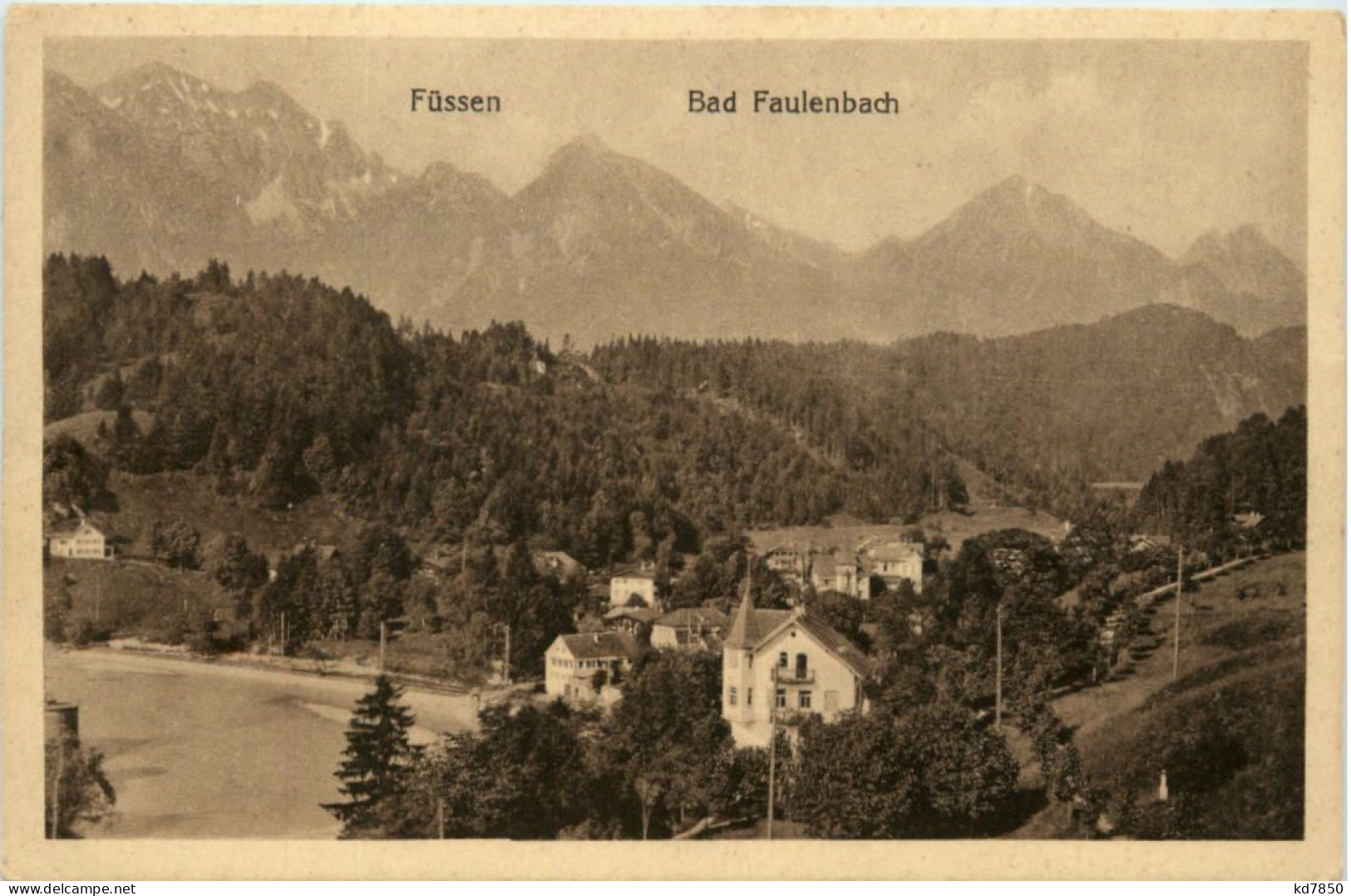 Füssen, Bad Faulenbach - Füssen