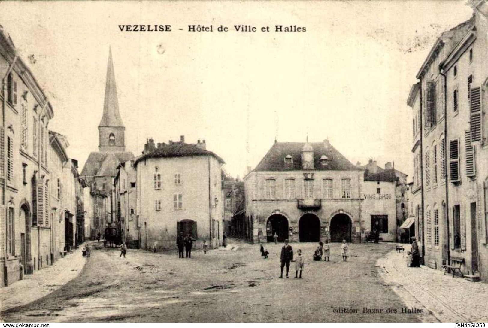 Meurthe Et Moselle : Vézelise : Hôtel De Ville/// 96 - Vezelise