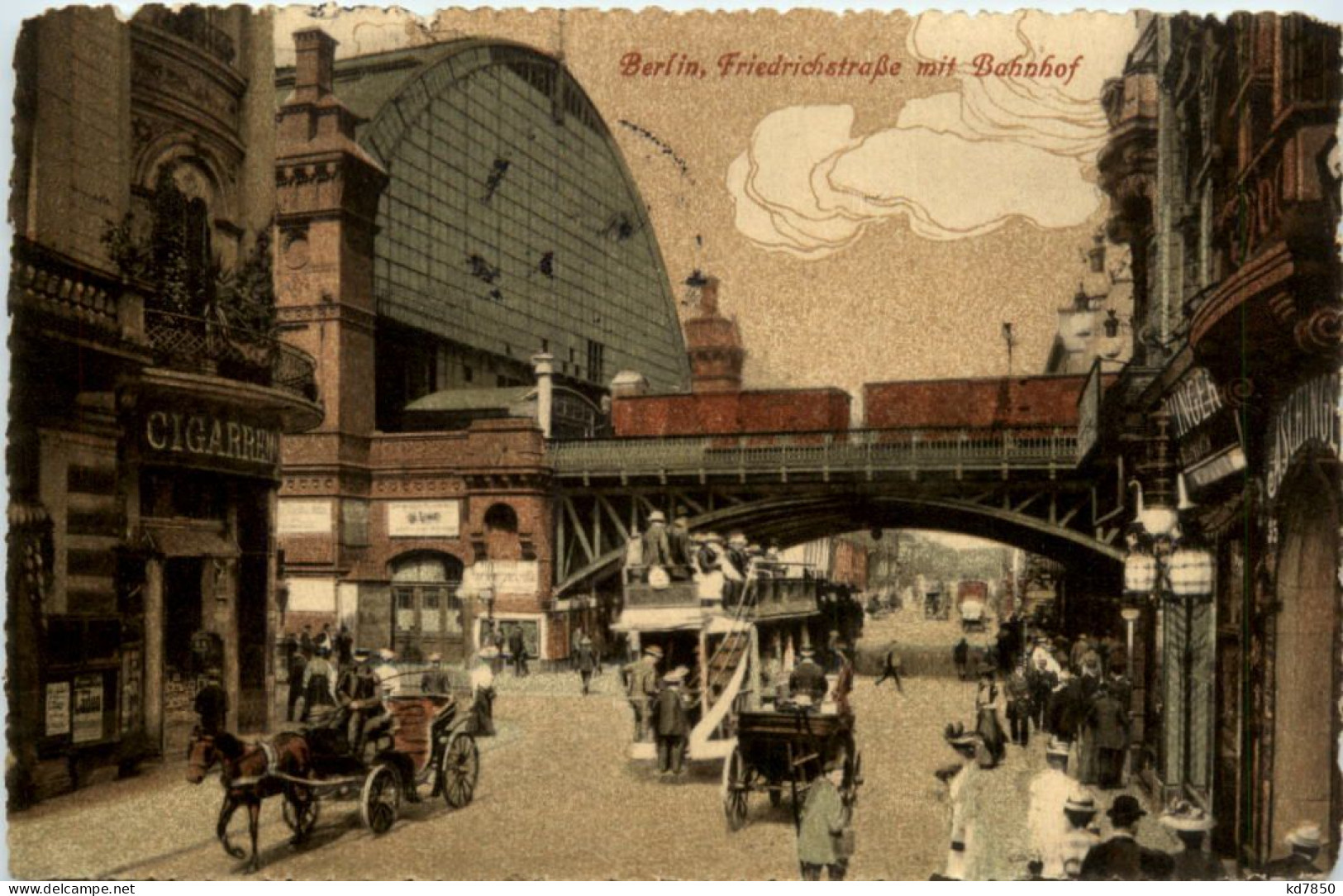 Berlin, Friedrichstrasse Mit Bahnhof - Charlottenburg