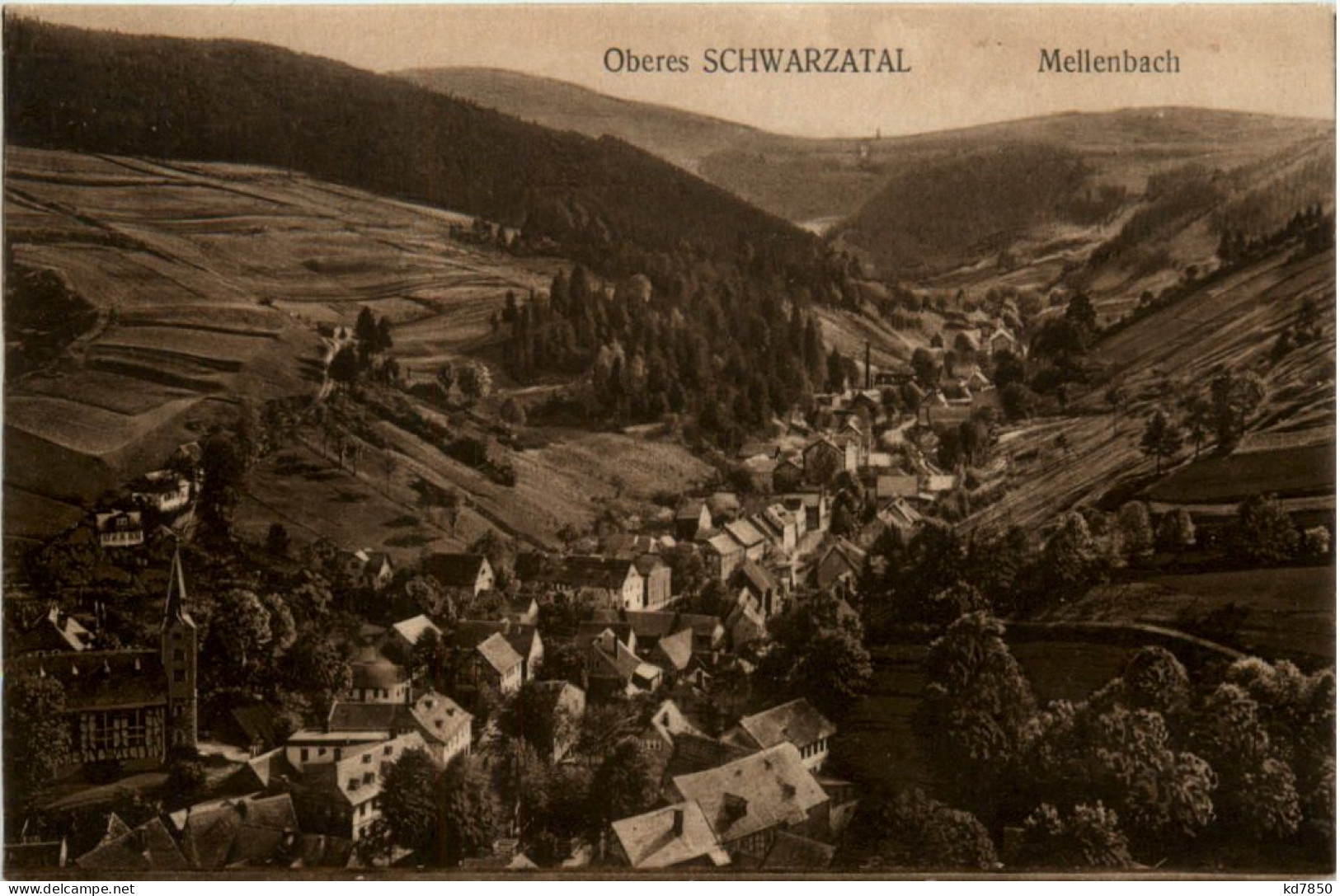 Oberes Schwarzatal, Mellenbach - Saalfeld