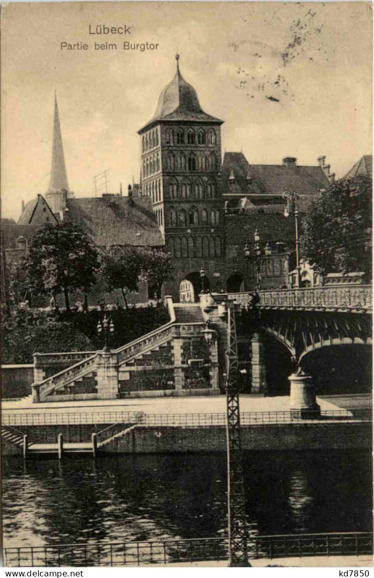 Lübeck, Partie Beim Burgtor - Luebeck