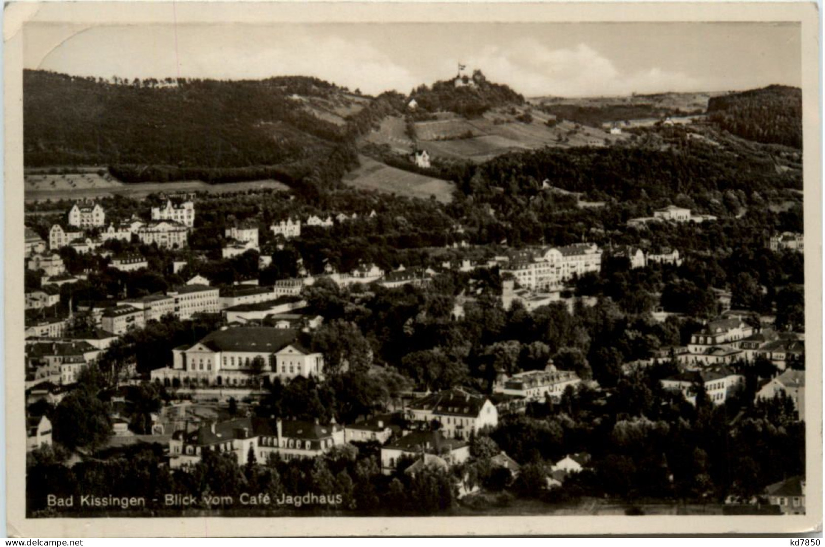 Bad Kissingen, Blick Vom Cafe Jagdhaus - Bad Kissingen