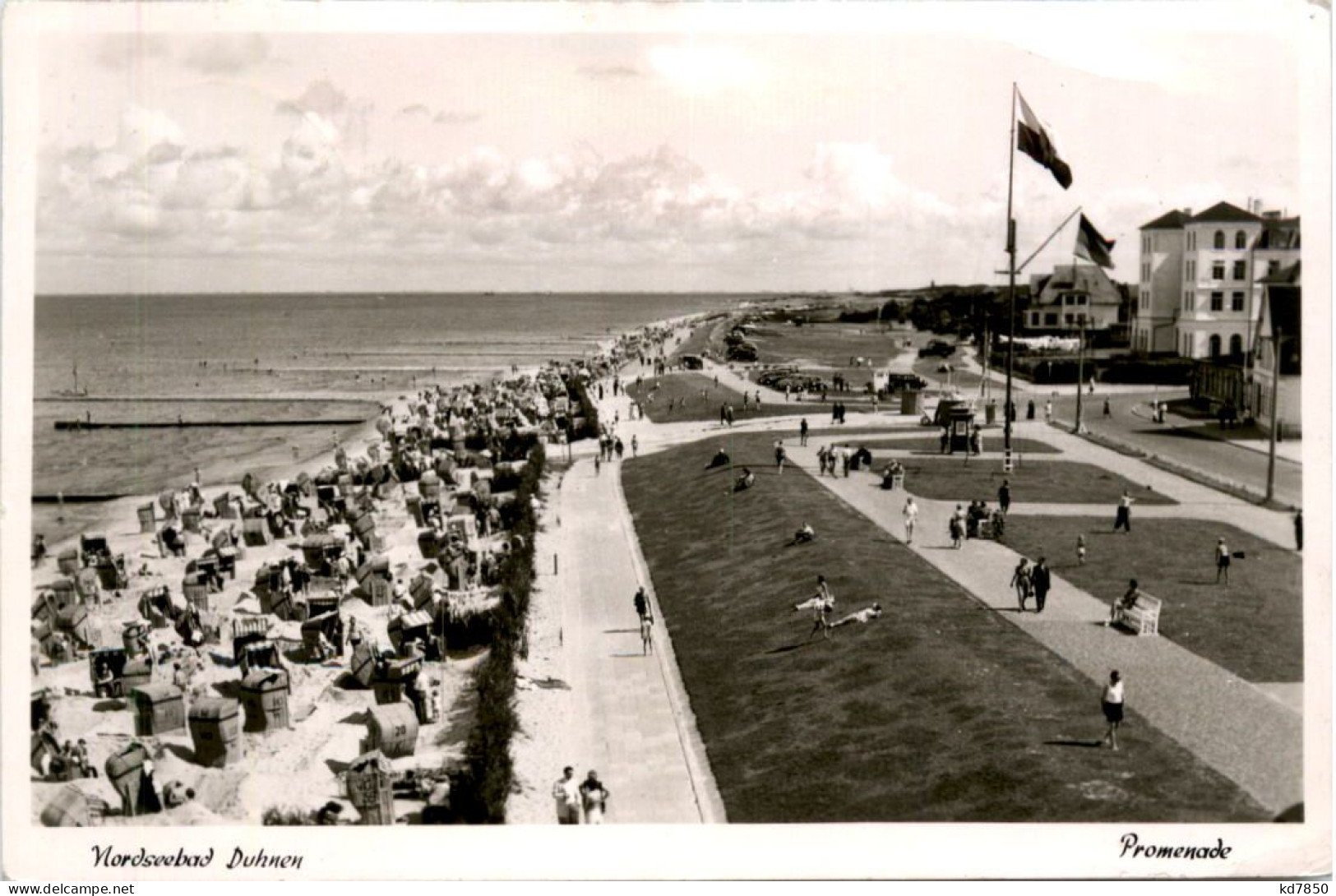 Duhnen, Promenade - Cuxhaven