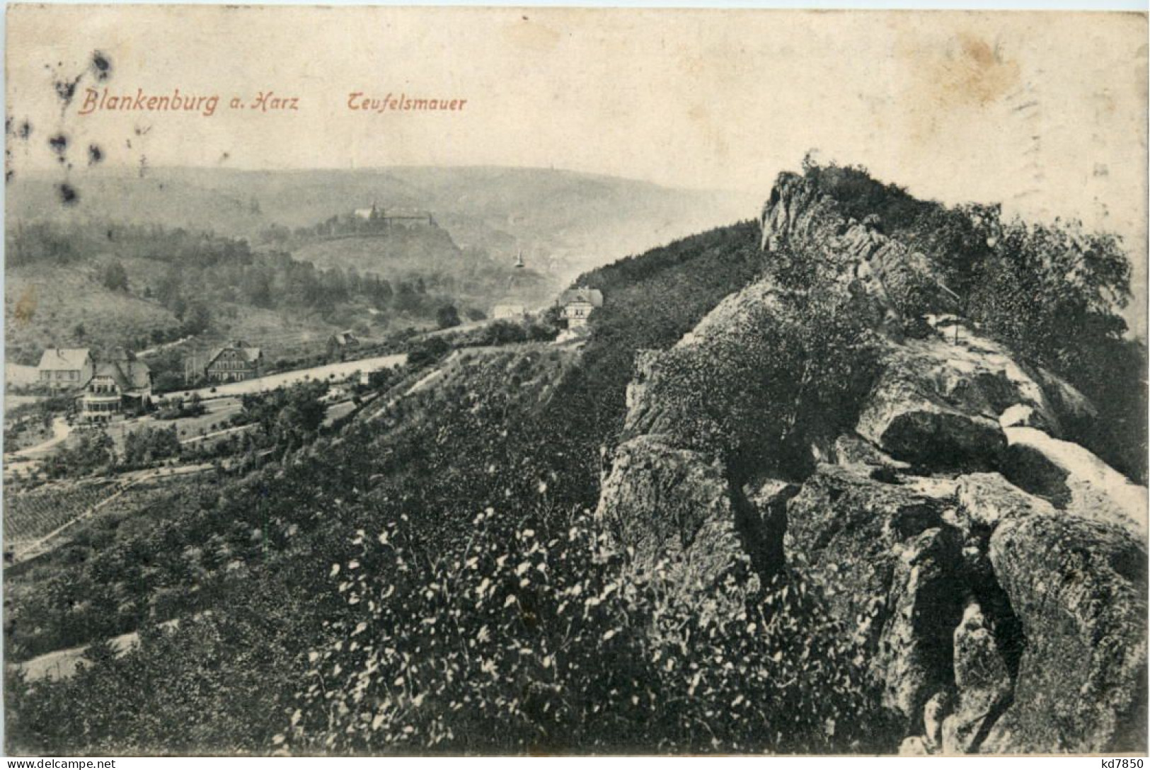 Blankenburg A. Harz, Teufelsmauer - Blankenburg