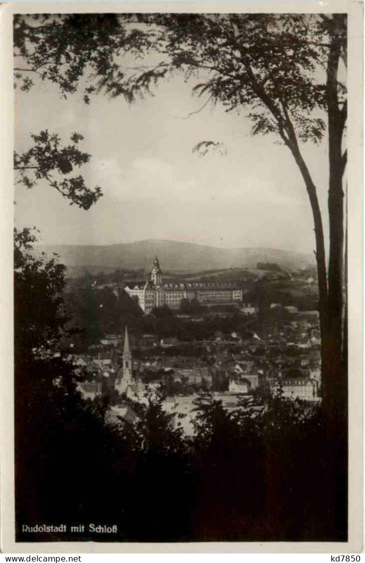 Rudolstadt Mit Schloss - Rudolstadt