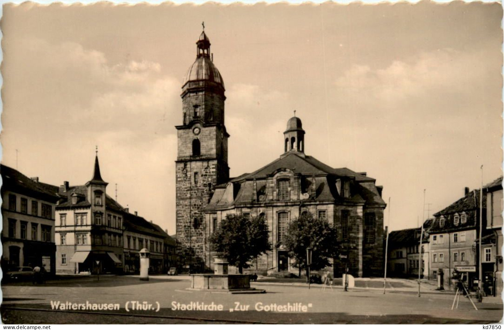 Waltershausen, Stadtkirche Zur Gotteshilfe - Waltershausen