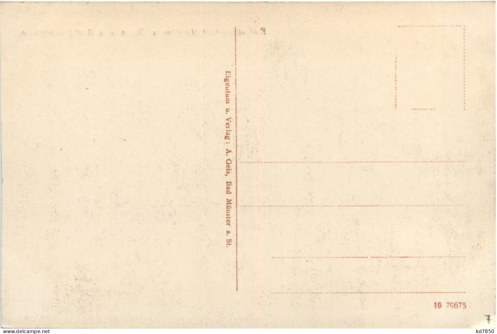 Radiumsolbad Münster A.Stein, Und Reingrafenstein - Bad Münster A. Stein - Ebernburg