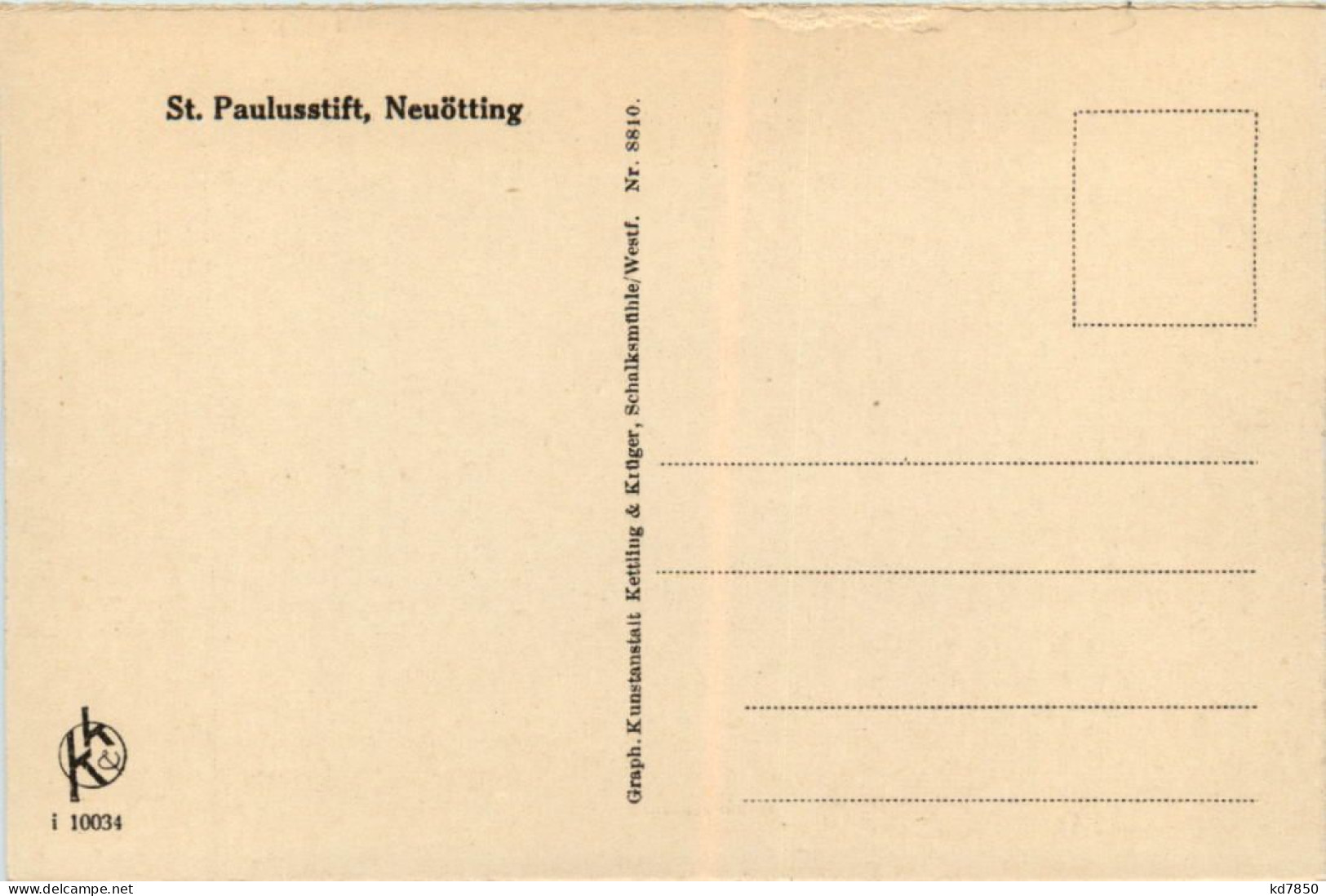 Neuötting, St. Paulusstift, Ansicht Von Osten - Altoetting