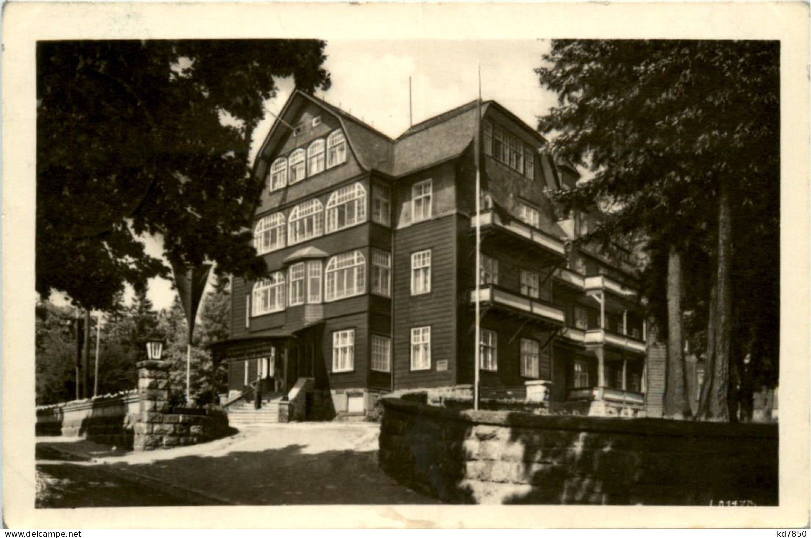 Oberhof, VDK-Erholungsheim Hauptgebäude - Oberhof