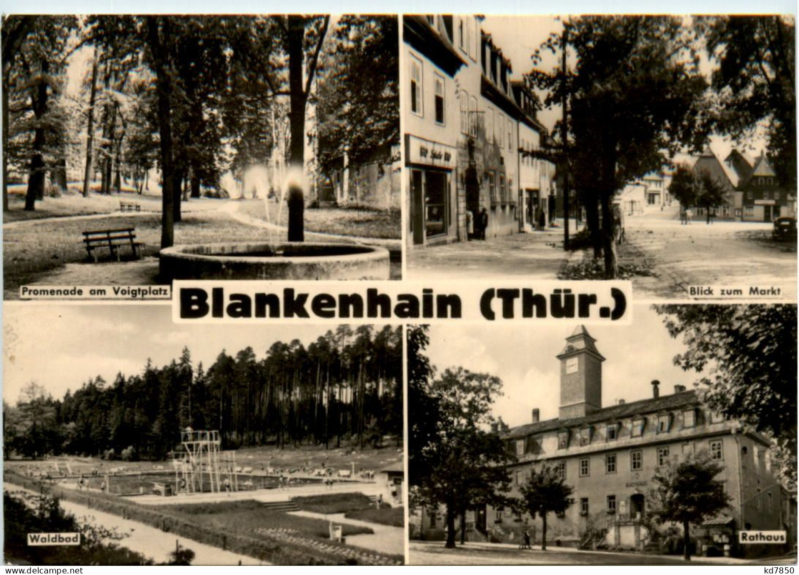Blankenhain Thür. Div. Bilder - Weimar