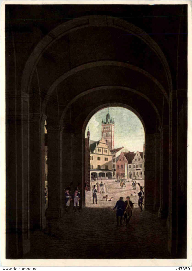 Darmstadt, Marktplatz Aus Der Halle Des Schlosses - Darmstadt