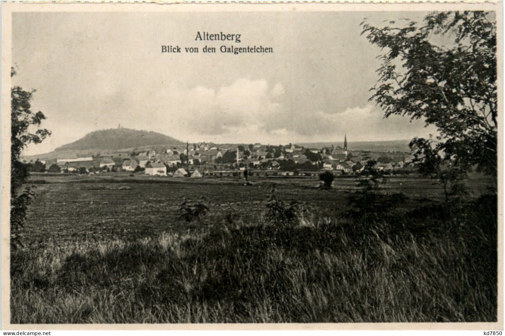 Altenberg, Blick Von Den Galgenteichen - Altenberg