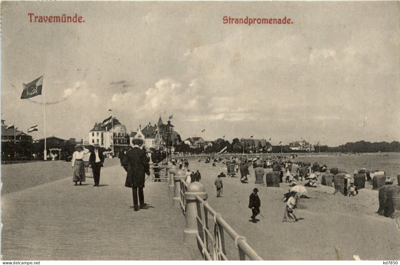 Travemünde, Strandpromenade - Luebeck-Travemuende