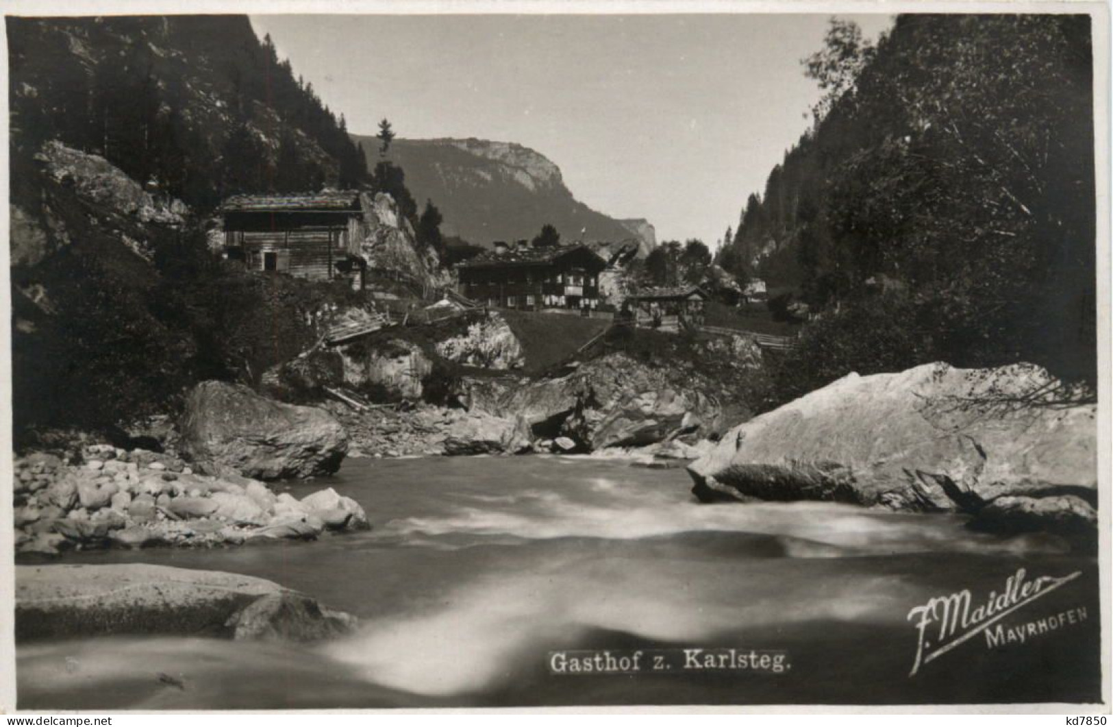 Mayrhofen, Gasthof Z. Karlsteg - Schwaz