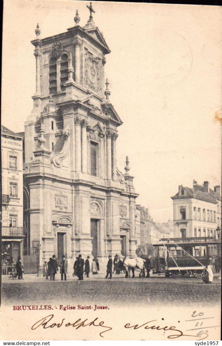 Bruxelles église Saint Josse - Monuments, édifices